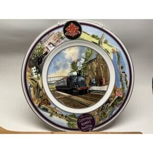 Vintage Coalport Commemorative Plate Country Branch Lines London North/W Railway